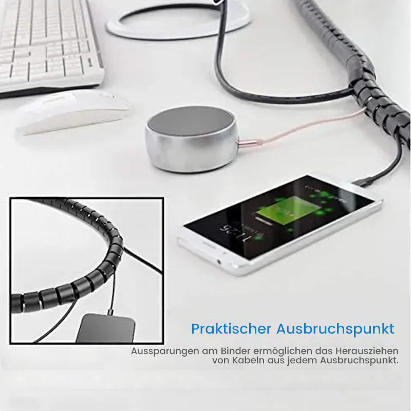 😮Anti-Biss-Kabelbinder für Kabel-Organizer👍