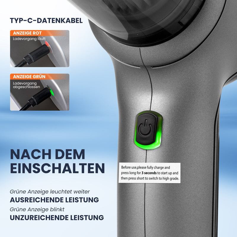 🔥Verbesserter 3-in-1 Kabelloser Mini-Handstaubsauger🔥