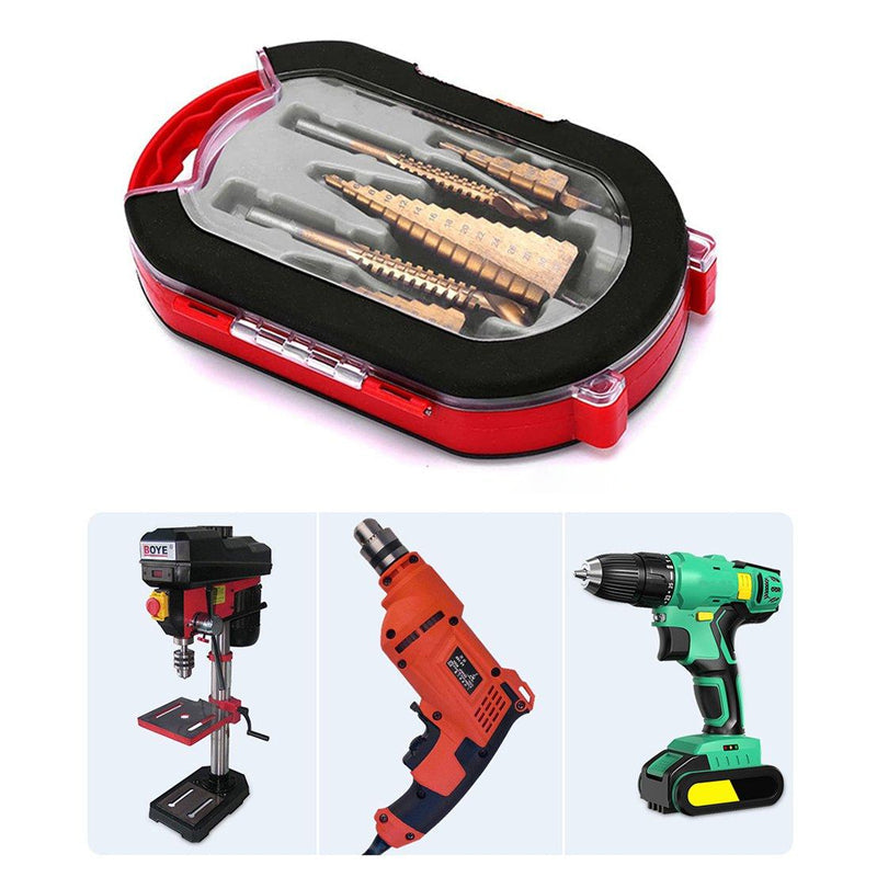 😮Stufenbohrer Nutsäge Bohrer Set(6 Stück)👍