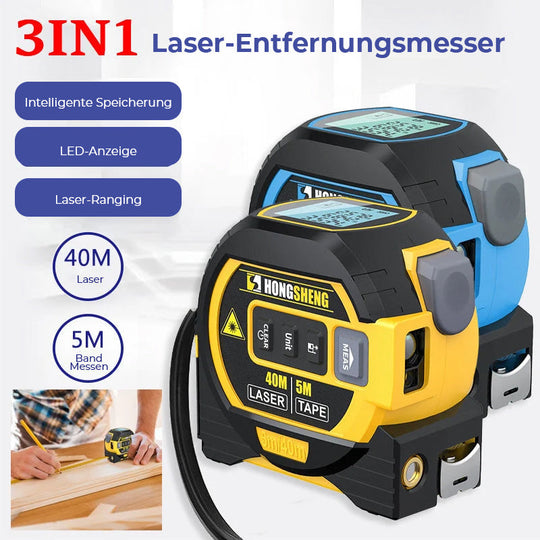 3-in-1-Laser-Entfernungsmesser