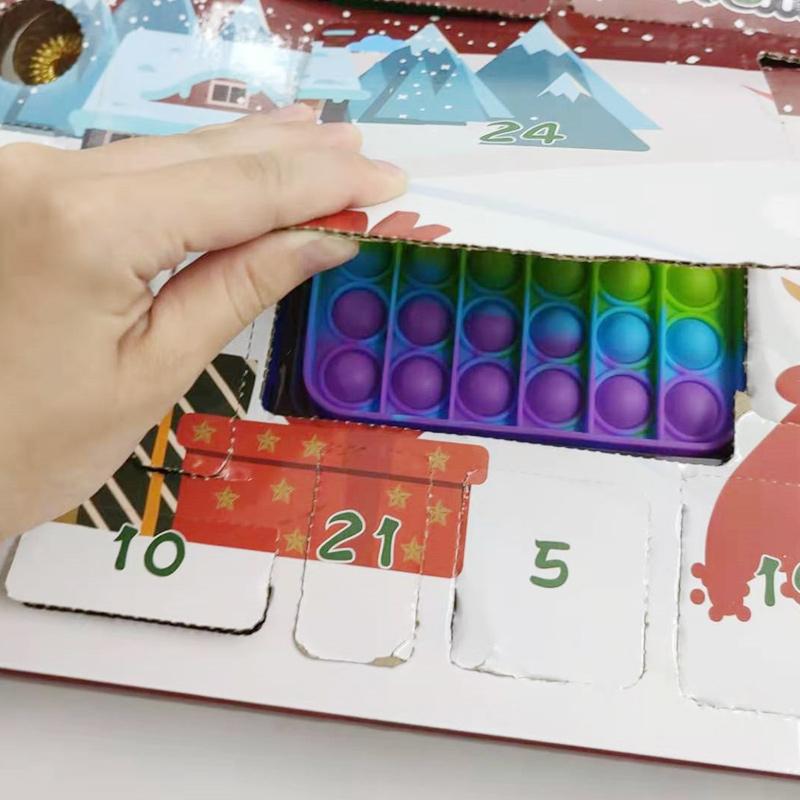 Countdown Kalender Geschenkbox Für Weihnachten