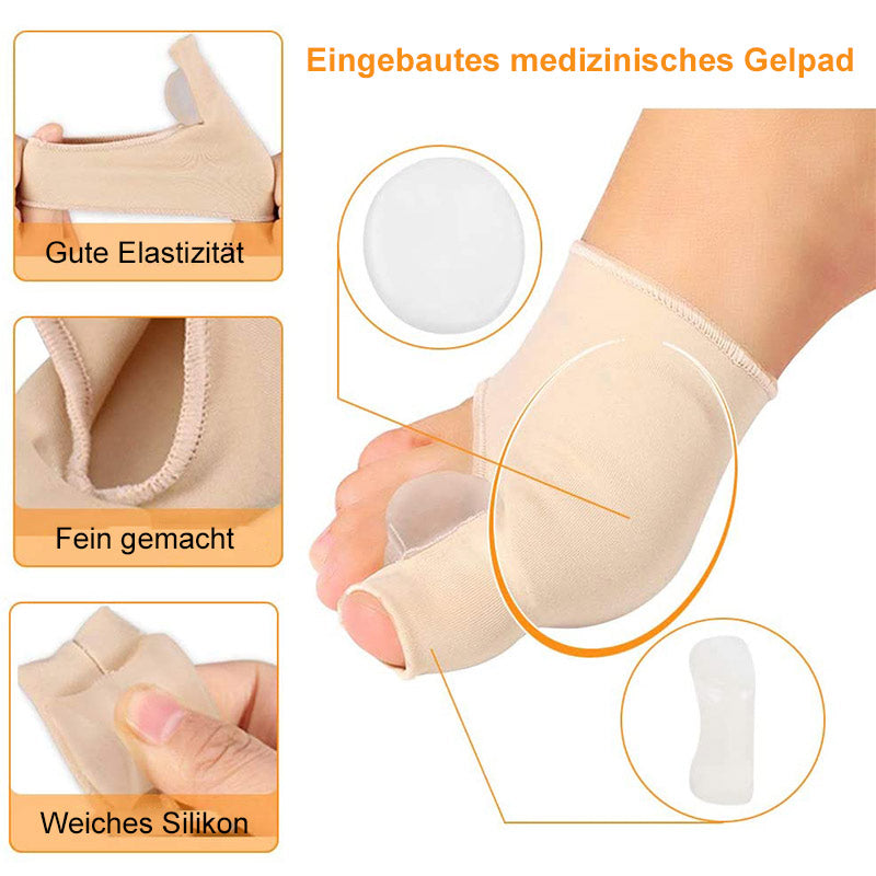 Korrekturstrümpfe mit großer Zeh-Valgus-Gerät