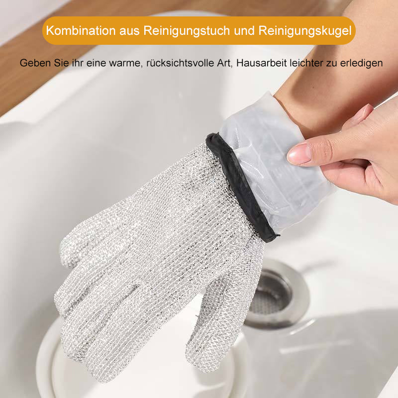 🎁WEIHNACHTSVERKAUF-50% RABATT🎁Geschirrspülhandschuhe aus Draht