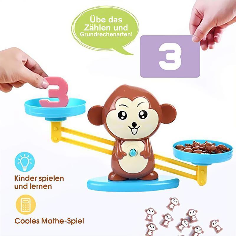 Affen Gleichgewicht : Cooles Mathe-Spiel für die Kinder