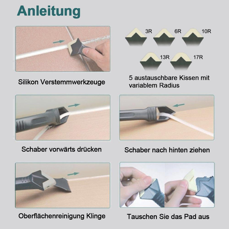 3 in 1 Silikon Verstemmwerkzeuge