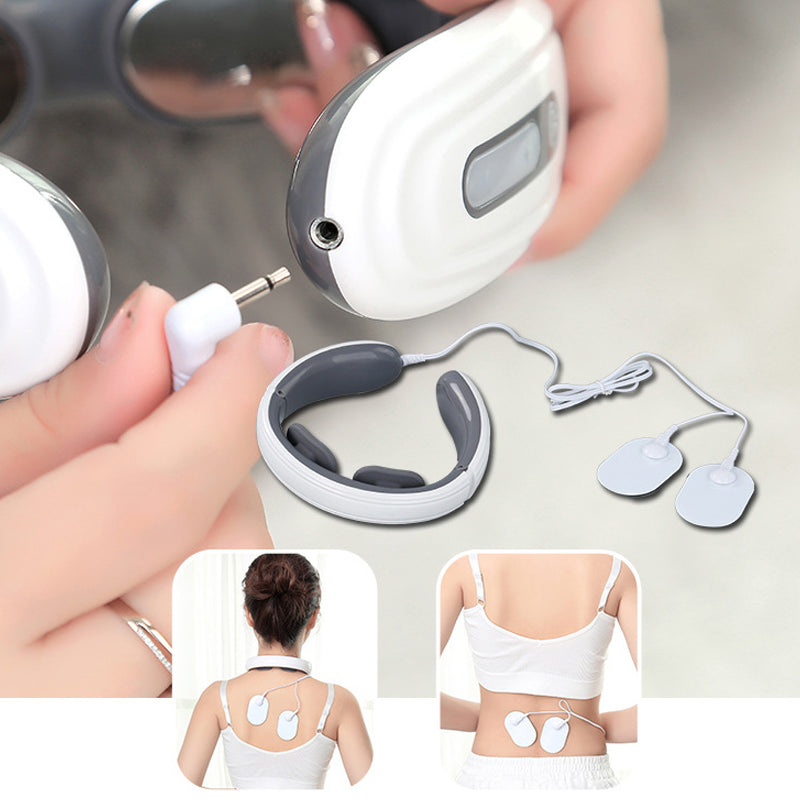 🔥Silvester-Sale - 50 % Rabatt🔥Intelligentes elektrisches Nacken- und Schultermassagegerät
