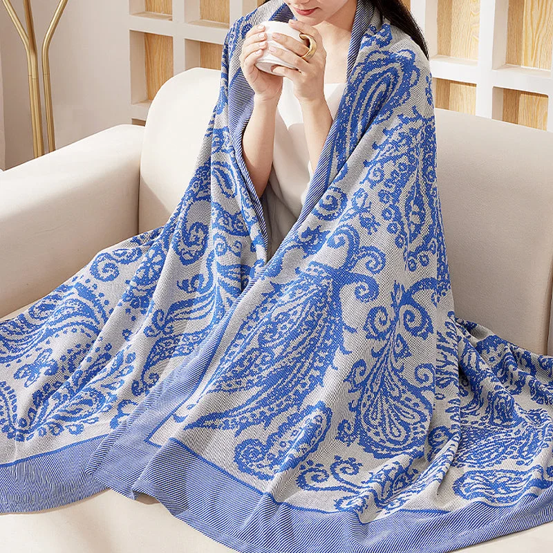 Luxuriöse gewebte Decke