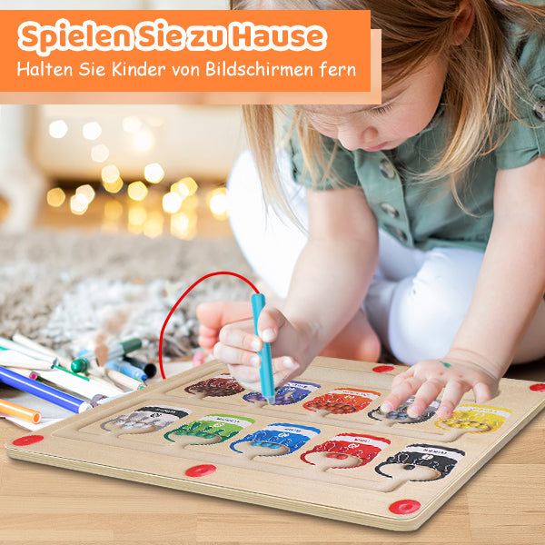 🌞Magnetisches Farb- und Zahlenlabyrinth🌞