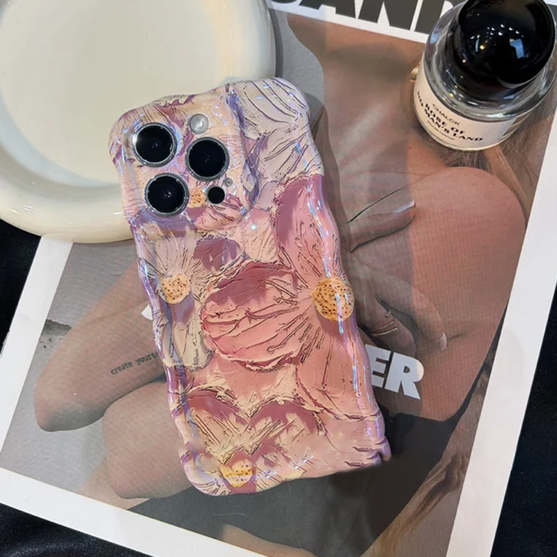 iPhone Bunte Ölmalerei Exquisite Handyhülle