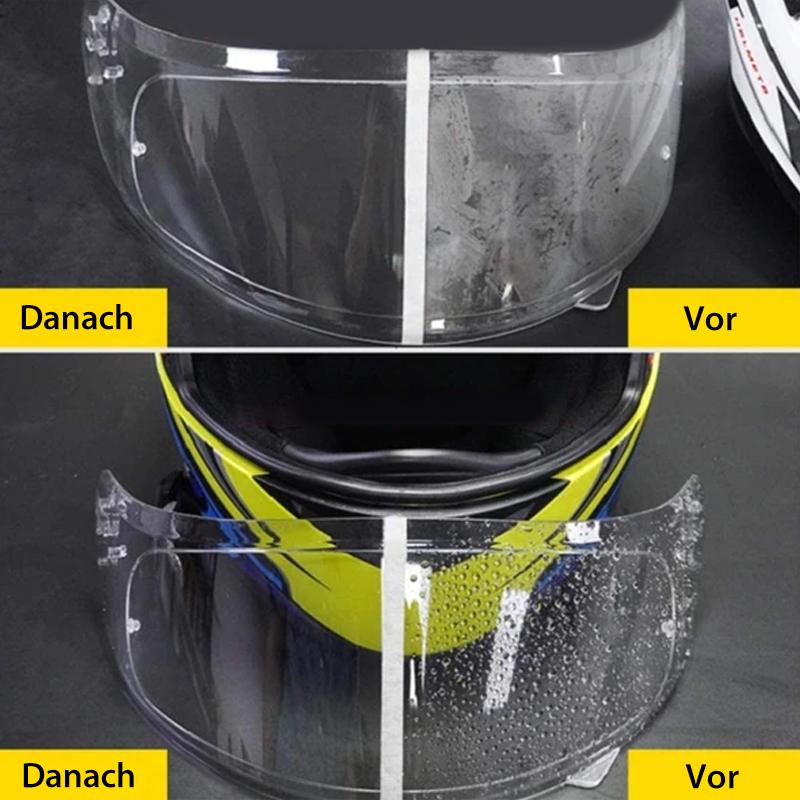 💥Anti Regen- und Nebelbeschlag-Helmfolie