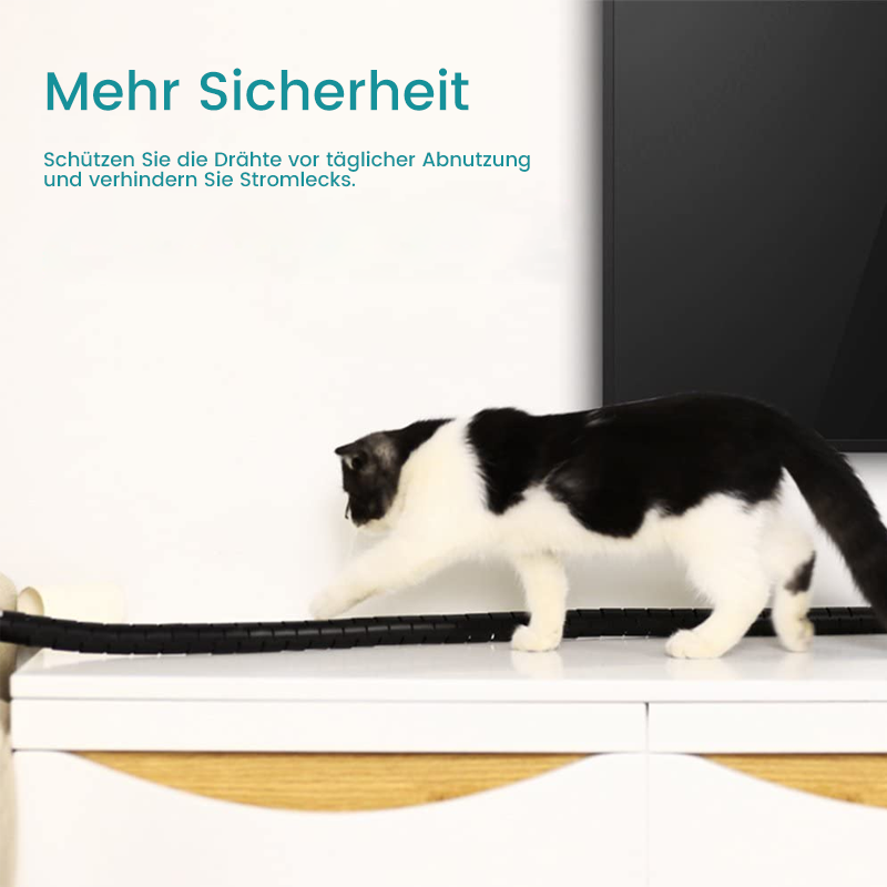 😮Anti-Biss-Kabelbinder für Kabel-Organizer👍