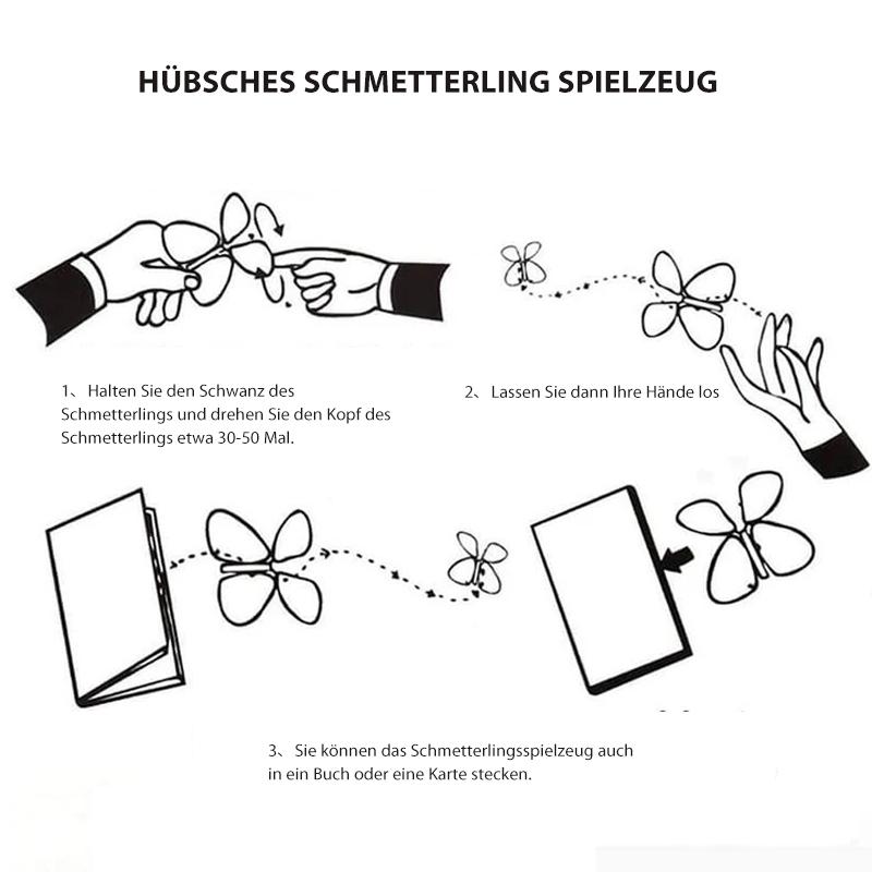 ✨Hübsches Schmetterling Spielzeug, 5/ 10 Stück✨