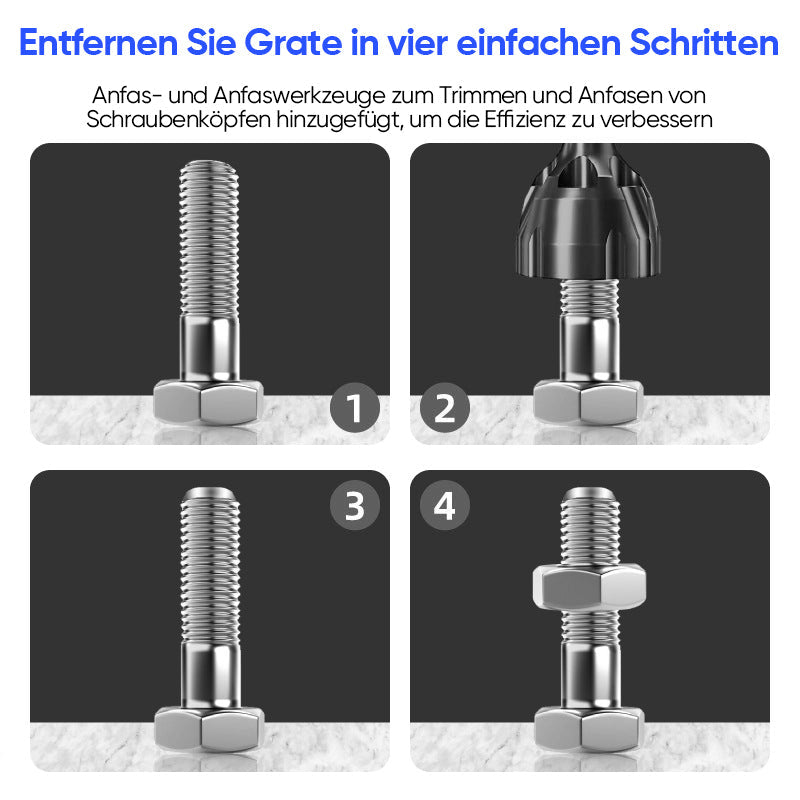 Entgratungs-Fasenwerkzeug aus Wolframstahl