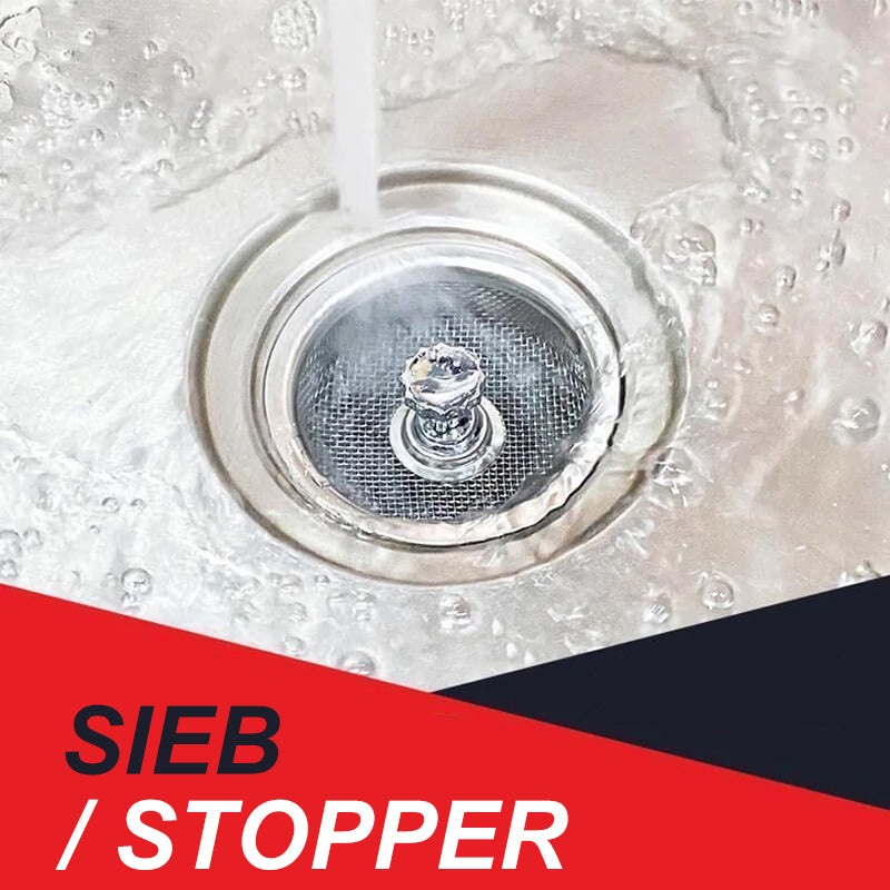 Edelstahl Ersatzfilter für Spülbecken