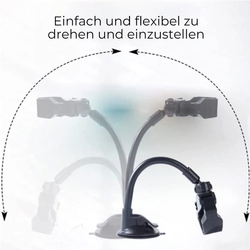 Saugnapfhalterung für Haartrockner