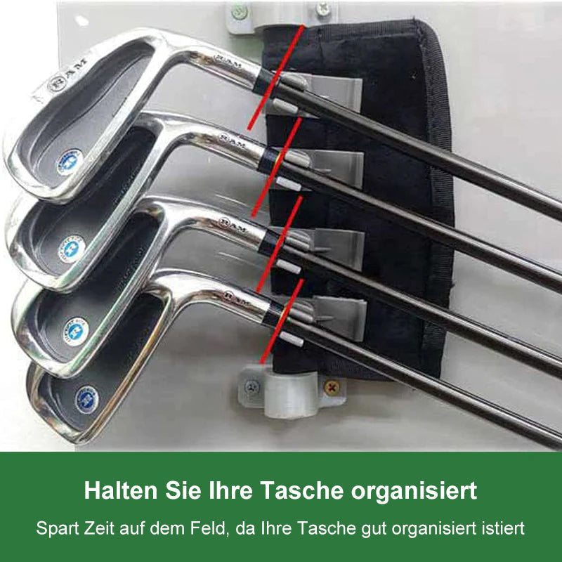 Premium Golfschlägerhalter Organisierungsclips