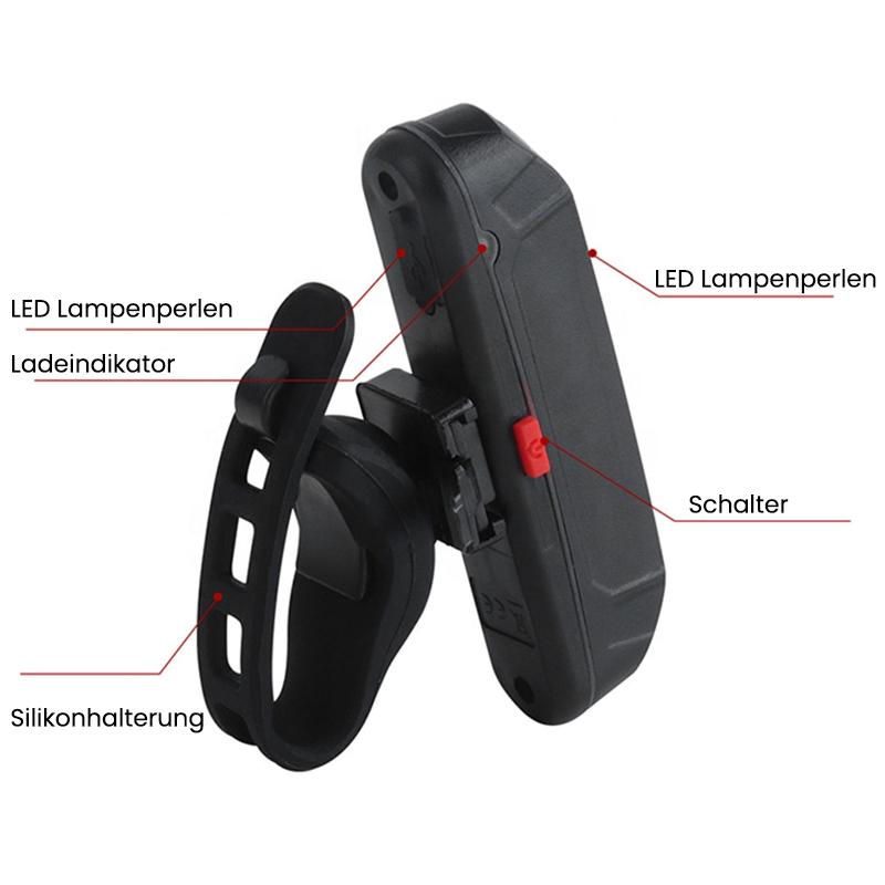 USB Kreatives aufladbares Fahrradrücklicht