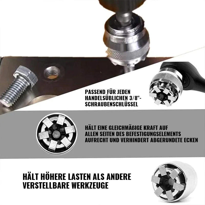 🎊BIS ZU 50 % RABATT🎊Elektrische Bohrmaschine magische Universalsteckdose
