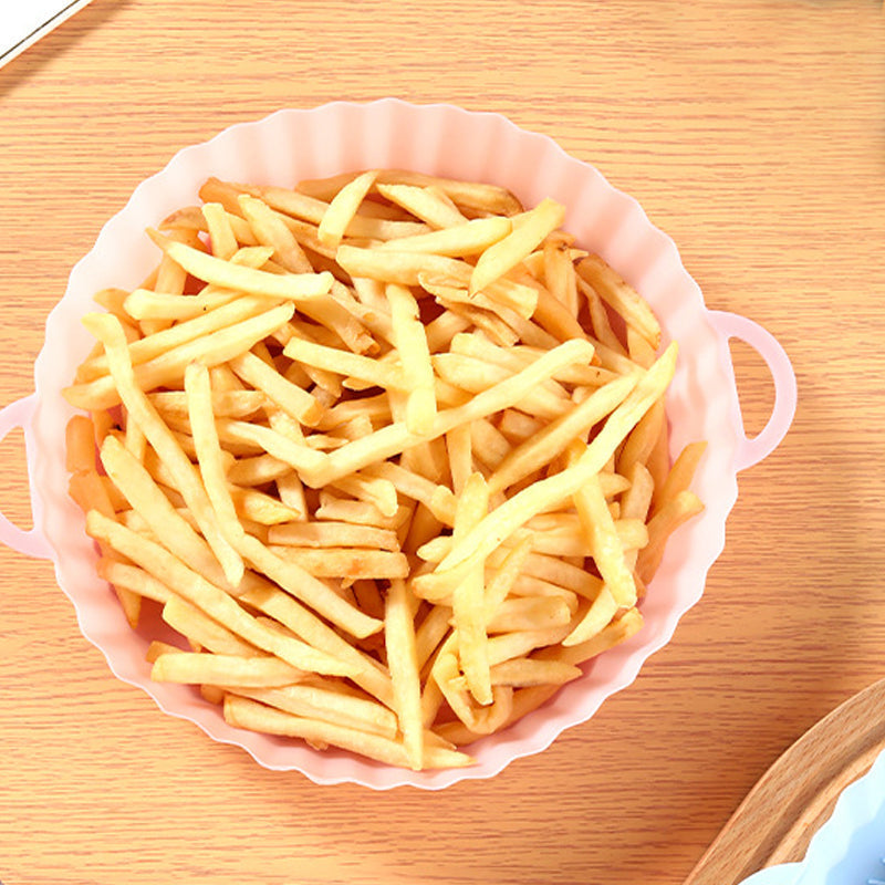 🎊Schlussverkauf - 50 % Rabatt🎊Heißluftfritteuse Silikon Backblech