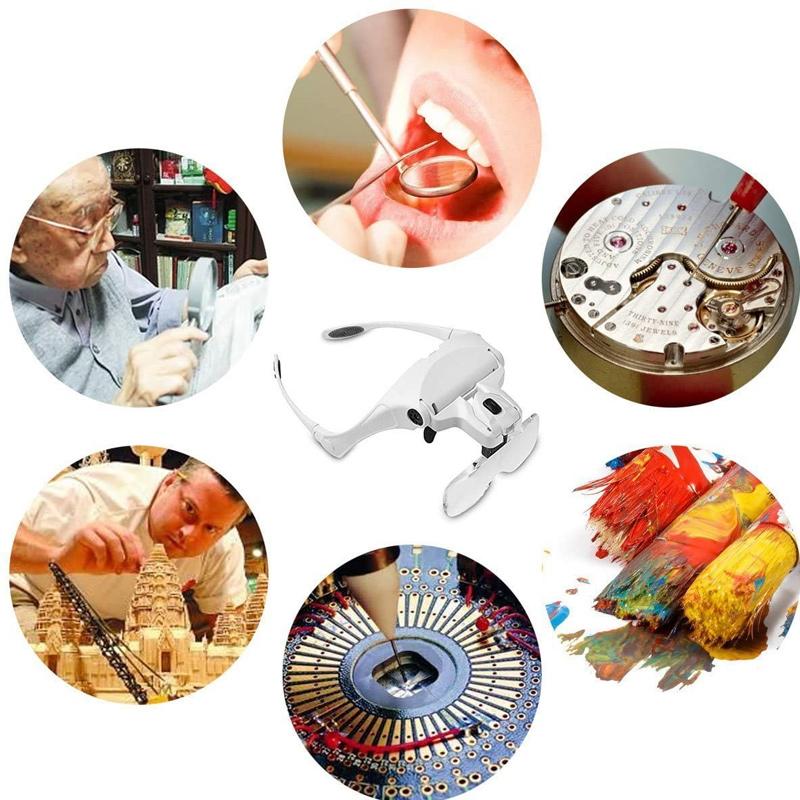 LED-Lupe Arbeitsbrille