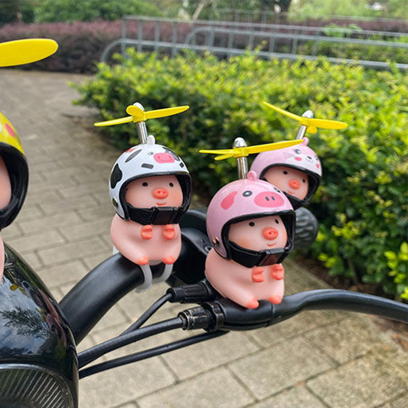 Kreative niedliche Karikaturtierautodekoration