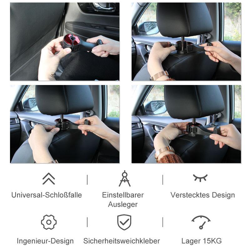 🎁🎊Kopfstützenhalterung Auto Haken