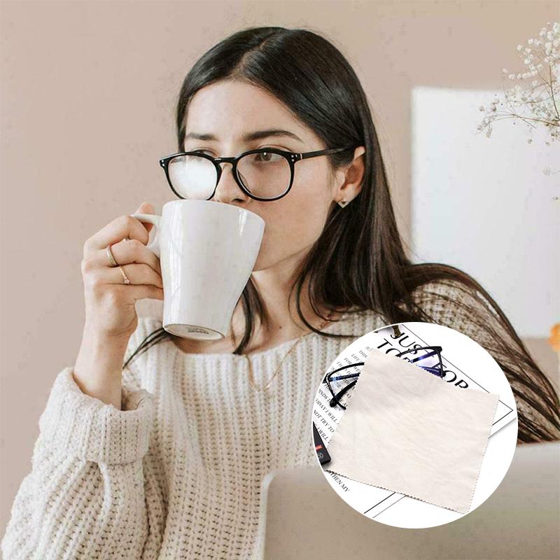 Nano-Mikrofaser-Wischtuch für Gläser