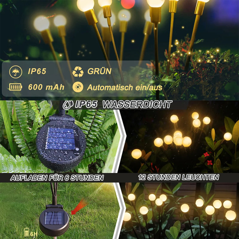 🎉Solar Garten LED Glühwürmchen Steckleuchte