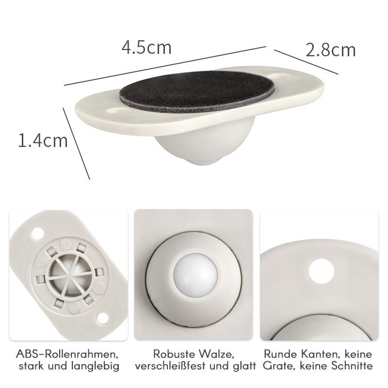 ✨Verkauf-50% Rabatt✨Selbstklebendes starkes Rollenrad