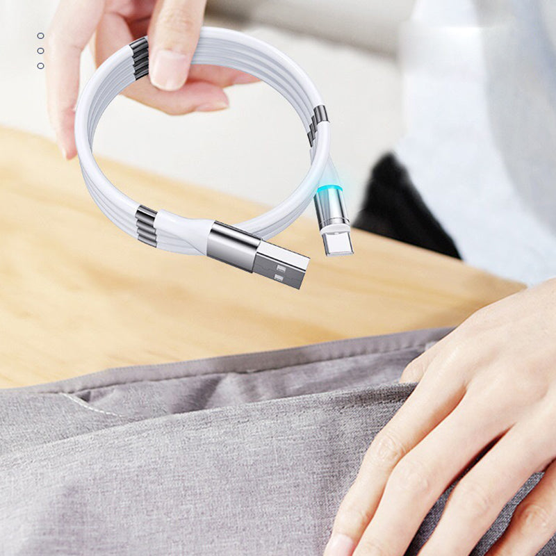 Magnetisches 3-in-1-Datenkabel mit Nano-Schnellladung