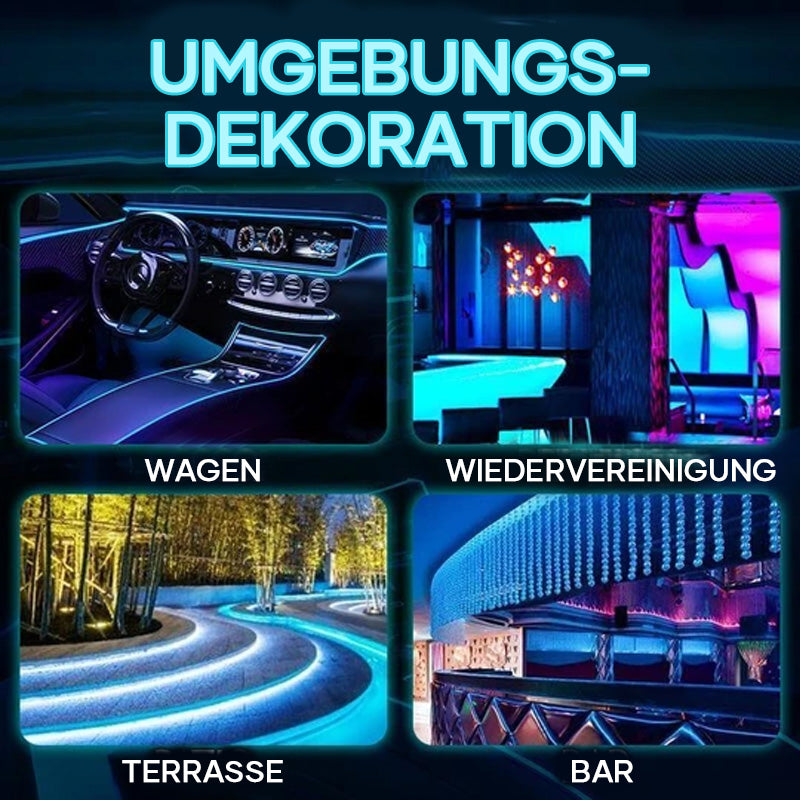 🔥🔥4-in-1 LED Atmosphärenlicht für Autos🔥🔥