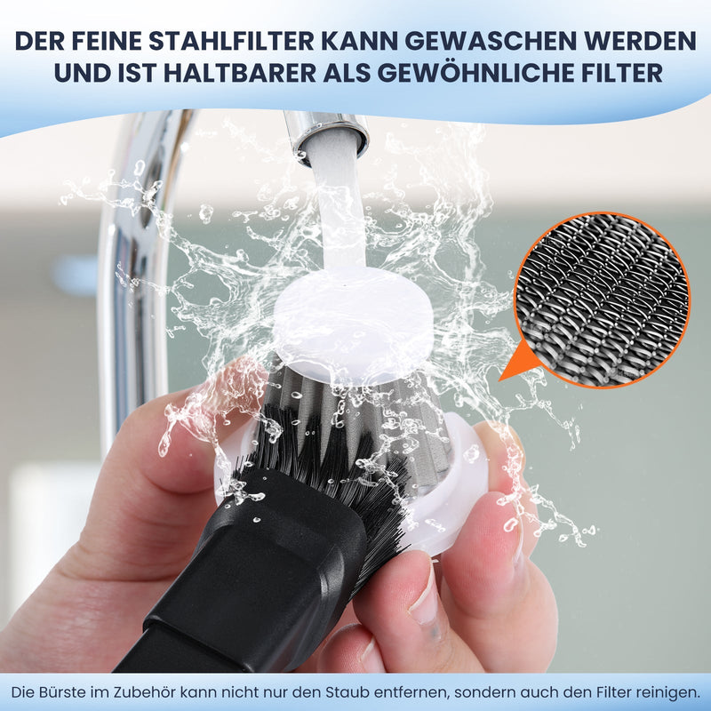 🔥Verbesserter 3-in-1 Kabelloser Mini-Handstaubsauger🔥