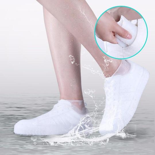 Unisex Wasserdichte Silikon Überschuhe