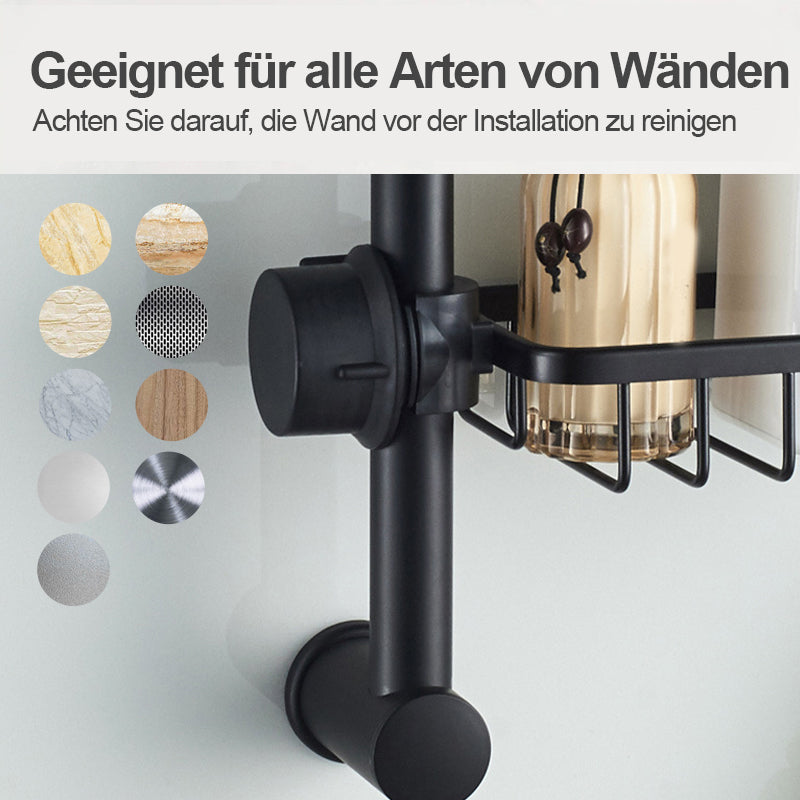 Rostfreies Aufbewahrungsregal für Wasserhähne