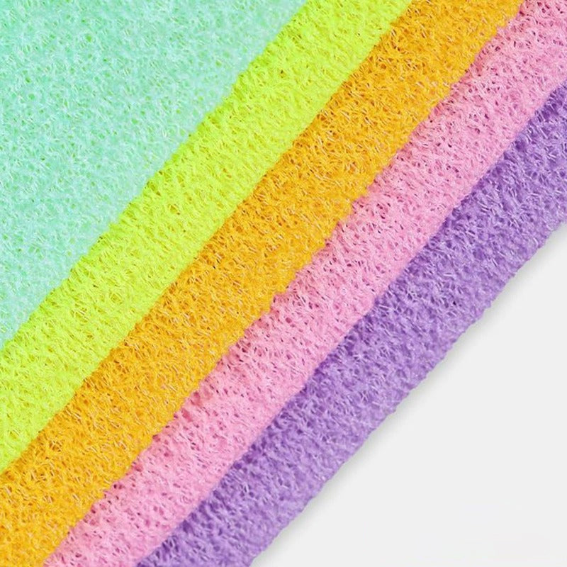 Dehnbares Badetuch zur Rückenmassage