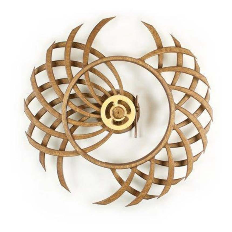 3D rotierende kinetische Energie Windmühle