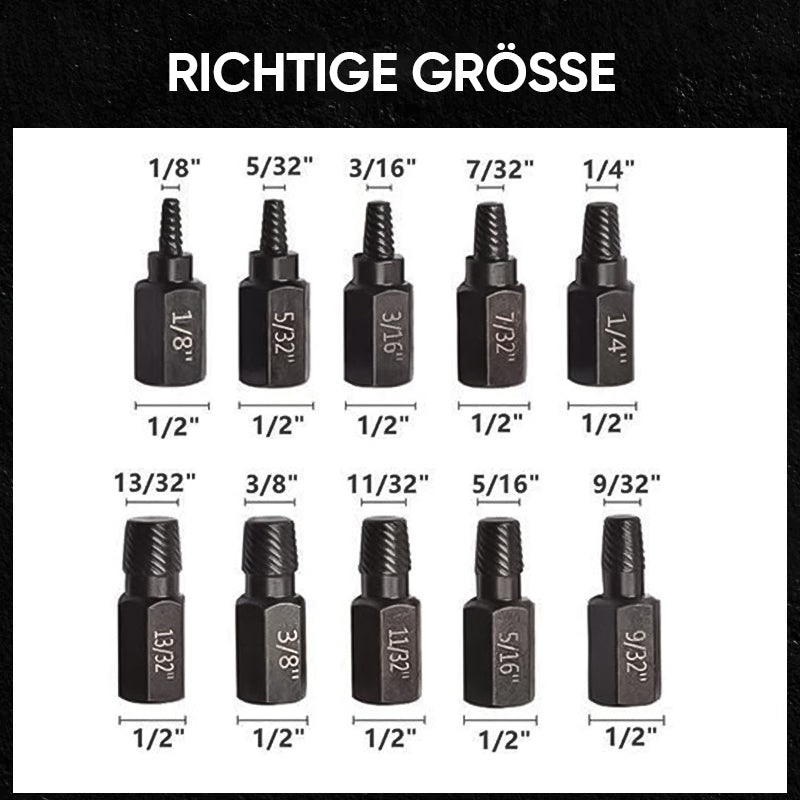 🔥🔥Schrauben- und Bolzenausdreher-Set👍👍