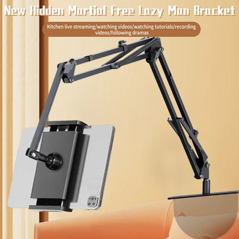 📱Ausziehbarer, versteckter Telefon-/Tablet-Halter am Bett