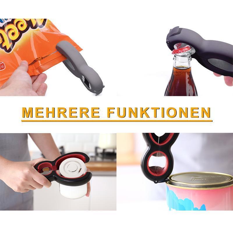 🔥6 in 1 multifunktionaler tragbarer Flaschenöffner🔥