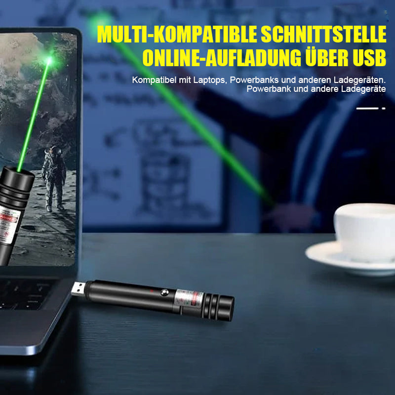 🔦50% Rabatt🔥USB-Laser-Taschenlampe