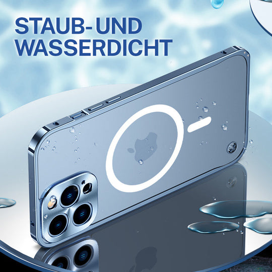 📱50 % Rabatt📱Magnetische Handyhülle für iPhone mit Metallrahmen