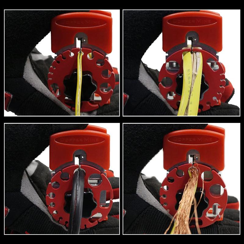 Handgeführte Schnell abisolierzange