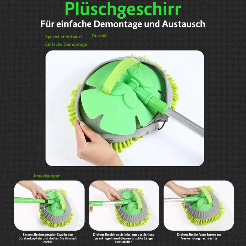 360° drehbarer verstellbarer Wischmopp