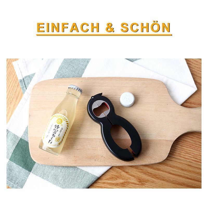 🔥6 in 1 multifunktionaler tragbarer Flaschenöffner🔥