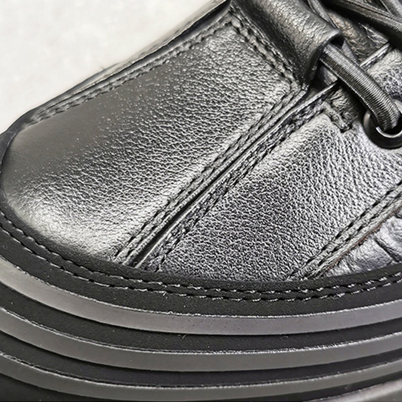 Neue warme lässige Turnschuhe mit Krokoprägung für Herren