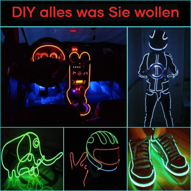 🔥🔥4-in-1 LED Atmosphärenlicht für Autos🔥🔥