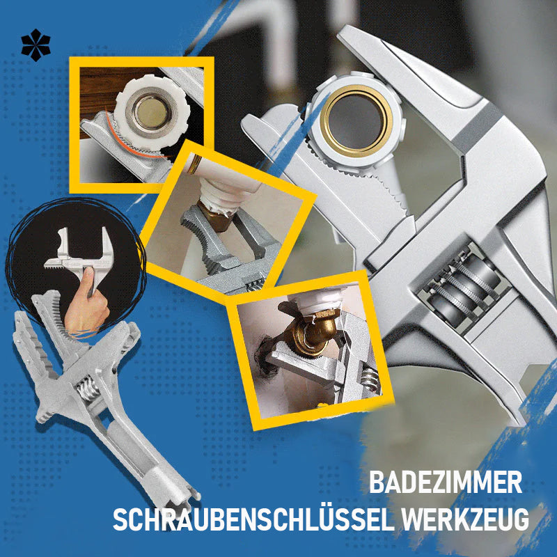 Multifunktionales Badezimmer-Schraubenschlüssel-Werkzeug