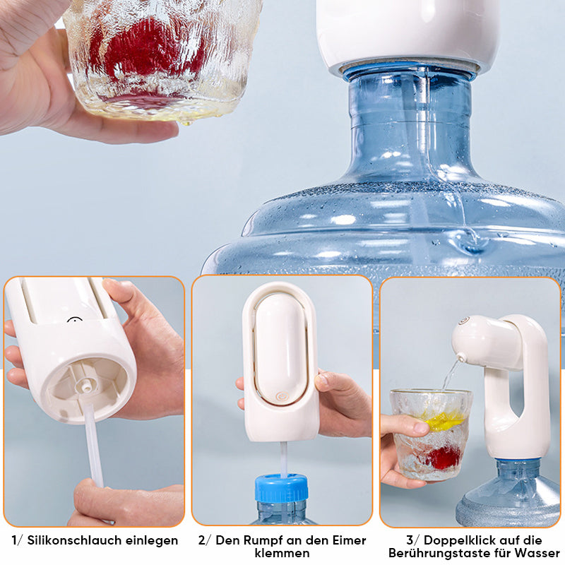 Zusammenklappbare elektrische Wasserpumpe für Fässer