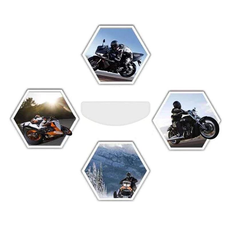 💥Anti Regen- und Nebelbeschlag-Helmfolie