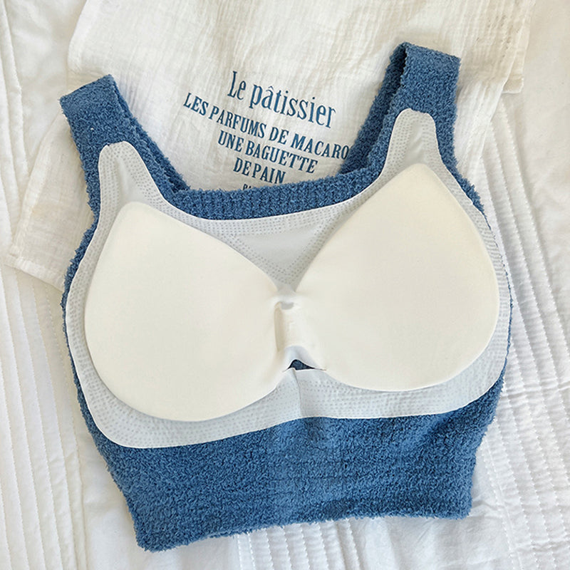 2022 Neuer dicker warmer Lammfleece-BH